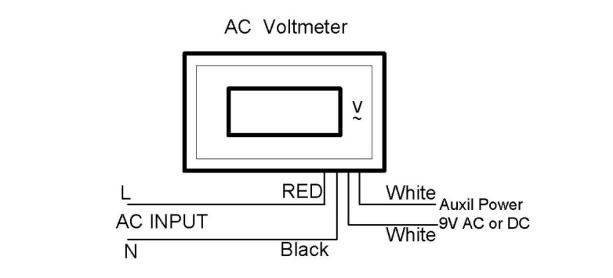 85DM-5V DC Digital Voltmeter