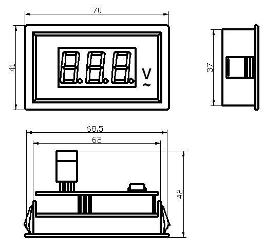 Dimension and Mounting Size